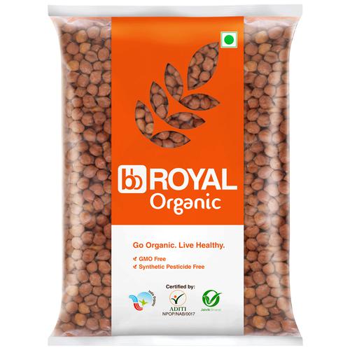 BB Royal Organic - Chana Brown/Kadale Kaalu, 500 g  GMO Free, Synthetic Pesticide Free