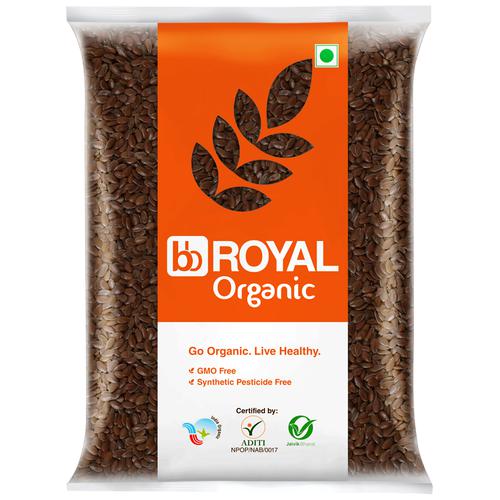 BB Royal Organic - Flax Seeds, 200 g  GMO Free, Synthetic Pesticide Free