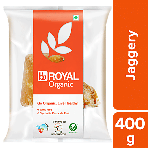 bb Royal Organic - Jaggery/Gur, 400 g  