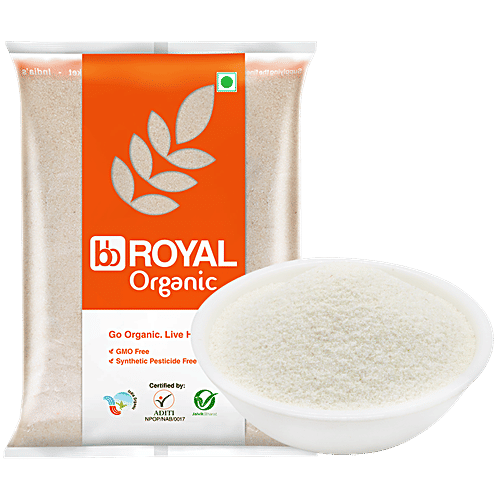 bb Royal Organic - Sooji/Rawa, 500 g  