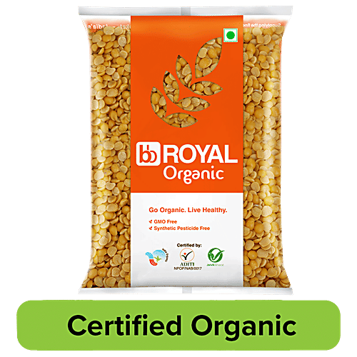 bb Royal Organic - Toor Da/Thuvaram Parupu, 1 kg  