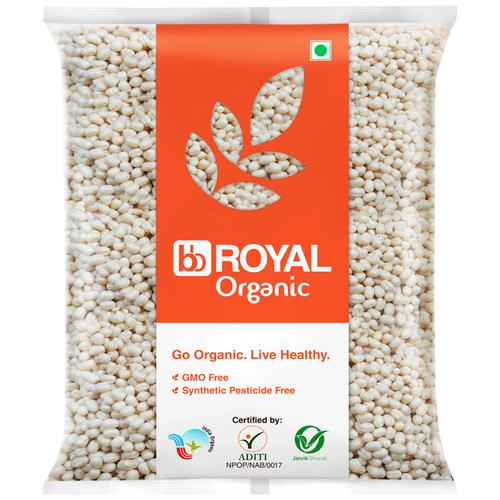 BB Royal Organic - Urad Whole Gota Unpolished, 500 g  GMO Free, Synthetic Pesticide Free