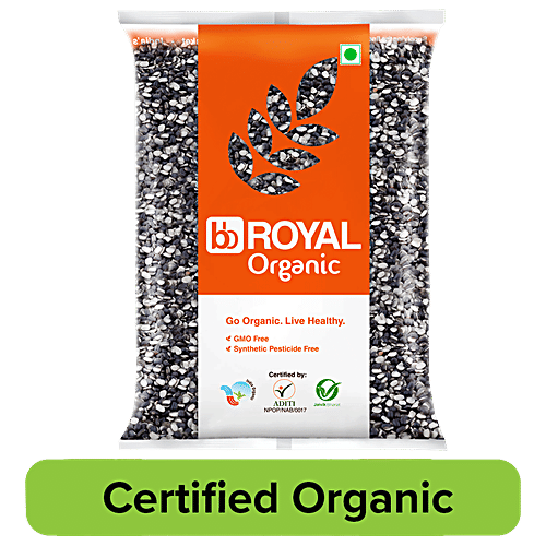 bb Royal Organic - Urad Dal Black, Split, 500 g  