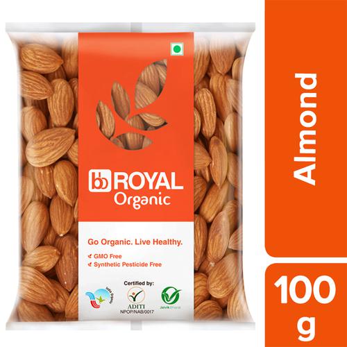 BB Royal Organic - Almond/Badam, 100 g  