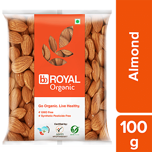 bb Royal Organic - Almond/Badam, 100 g  
