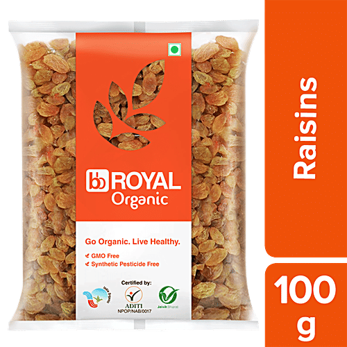 bb Royal Organic - Raisins/Kishmish, 100 g  