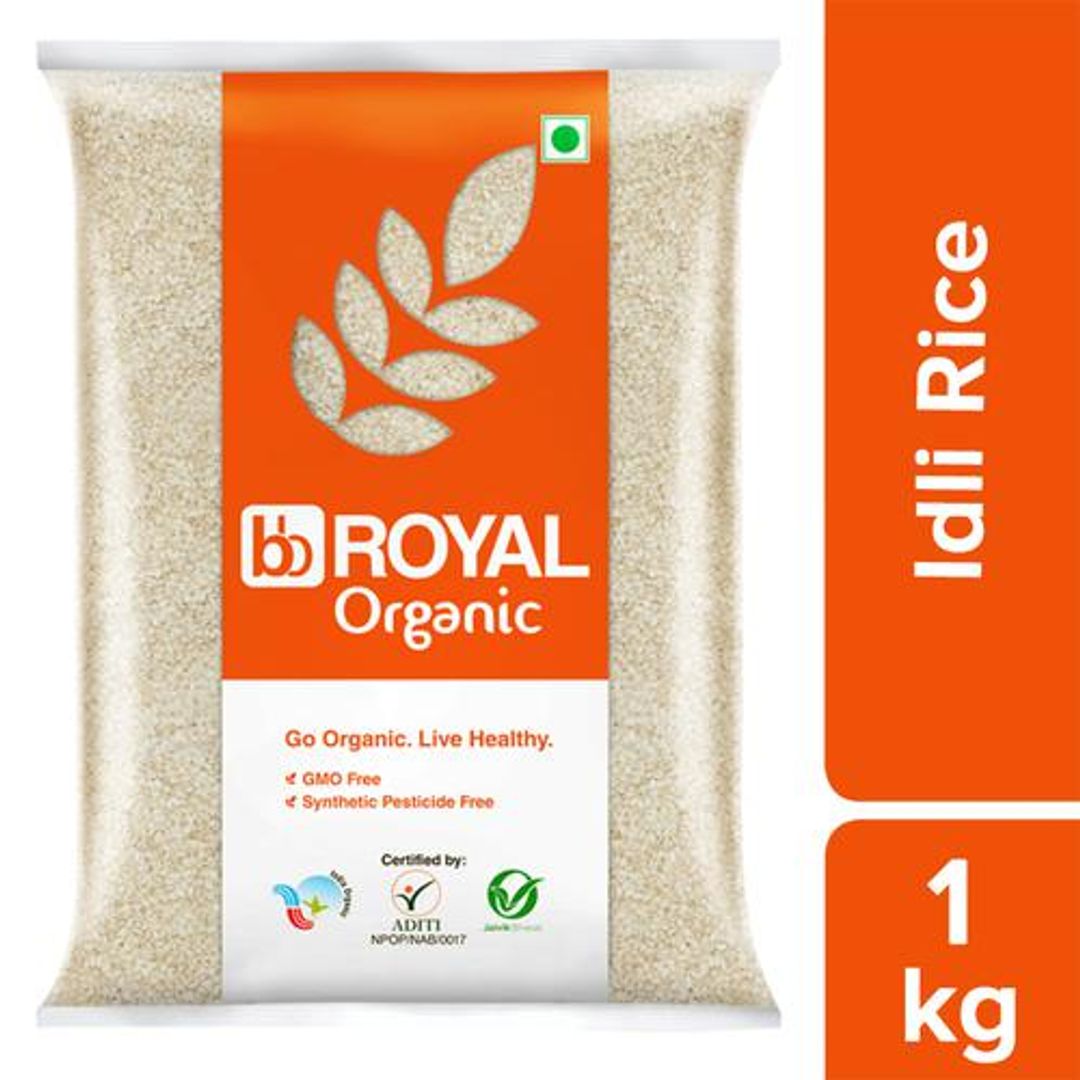 BB Royal Organic - Idly/Idli Rice/Akki, 1 kg 