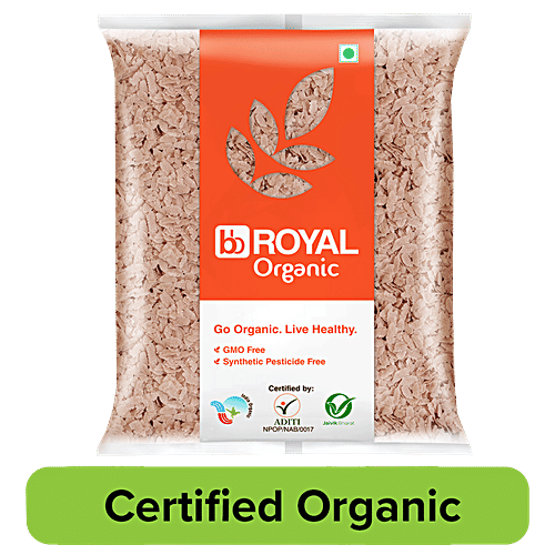 bb Royal Organic - Red Poha Medium, 500 g  