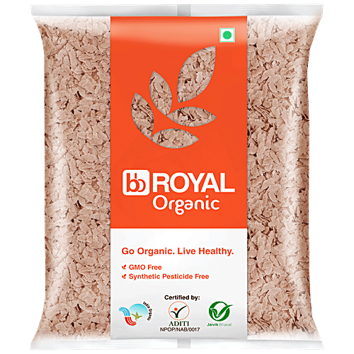 bb Royal Organic - Red Poha Medium, 500 g  