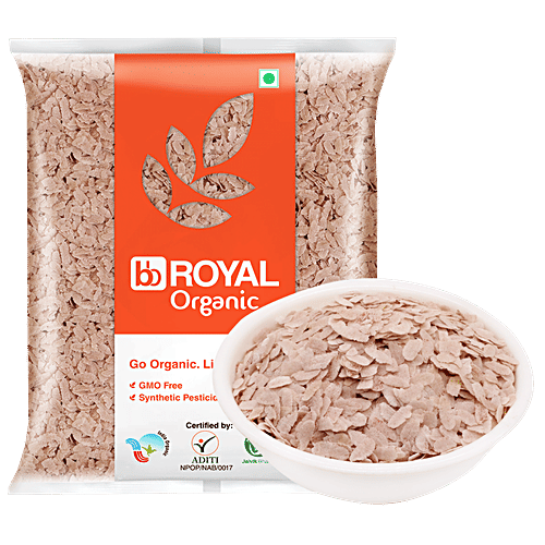 bb Royal Organic - Red Poha Medium, 500 g  