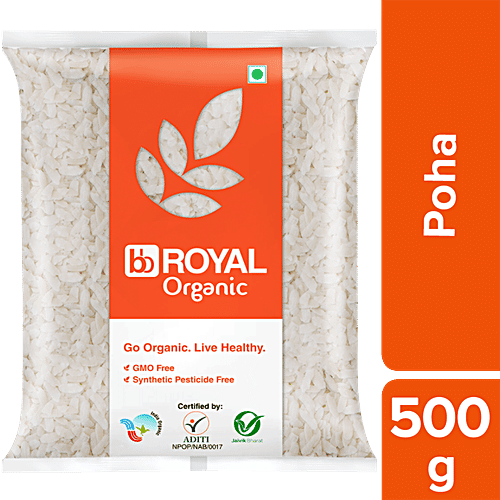 bb Royal Organic - Poha Medium, 500 g  