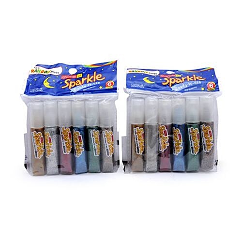 Buy Camlin Sparkle Glitter Tube Assorted 1 Pc Online at the Best Price