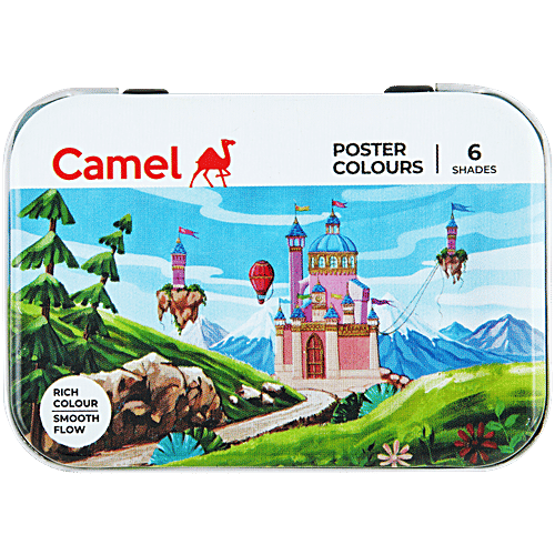 Camel Student Poster Colour - 6 Shades, 1 pc  