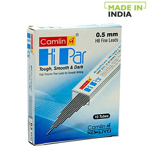 Camlin Hi Par Lead - 10HB, 0.5 mm (Pack of 10) 