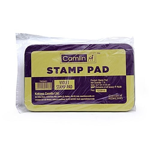 Buy Camlin Stamp Pad Large Violet 1 Pc Online at the Best Price of Rs