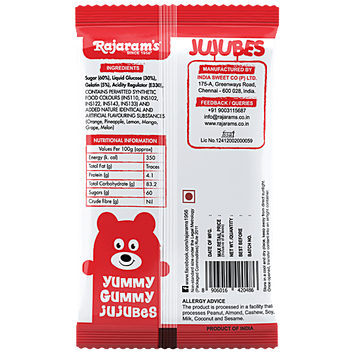 Rajaram's Namkeen - Jujubes, 100 g  