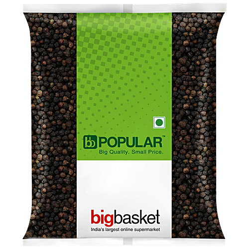 bb Popular Black Pepper/Kala Mari, 100 g Pouch 