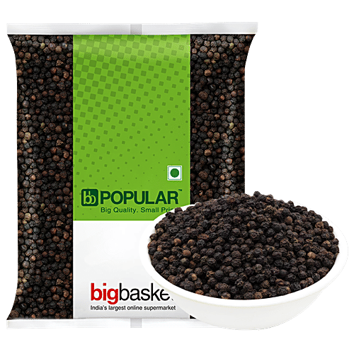 bb Popular Black Pepper/Kala Mari, 100 g Pouch 