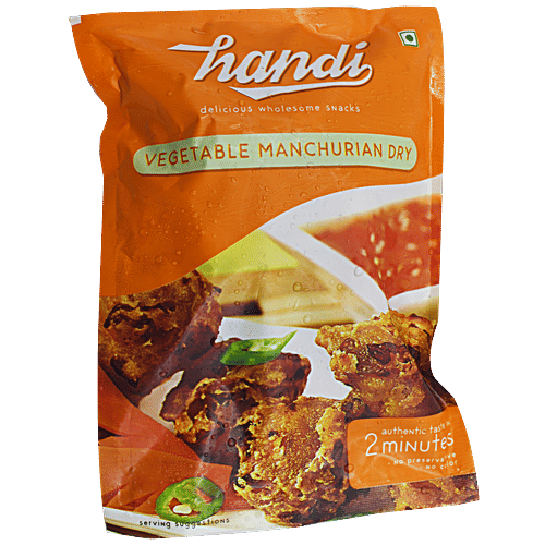 Handi Frozen - Veg Manchurian Dry, 250 g  No Preservative & No Color