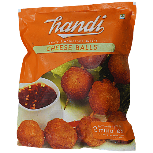 Buy Handi Frozen Cheese Balls 450 Gm Online at the Best Price of Rs 228