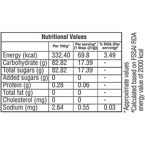 bb Royal Honey, 250 g Natural, No Fat