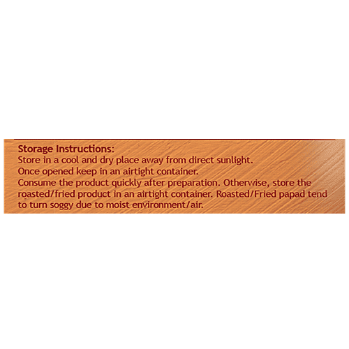 Bikaji Papad - Dilkhus, 400 g Zero Cholesterol