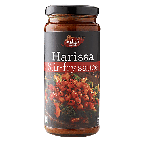 As Chef's Cook Harissa Stir-Fry Sauce, 250 g  