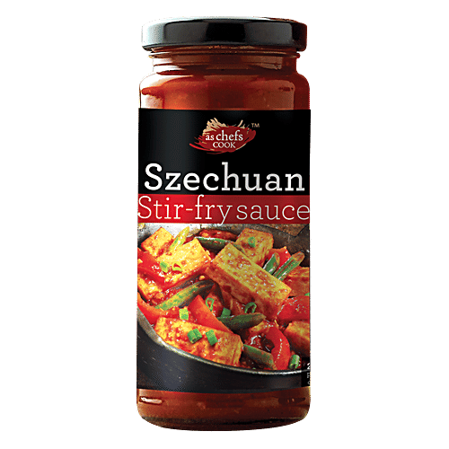 As Chef's Cook Szechuan Stir-Fry Sauce, 250 g  