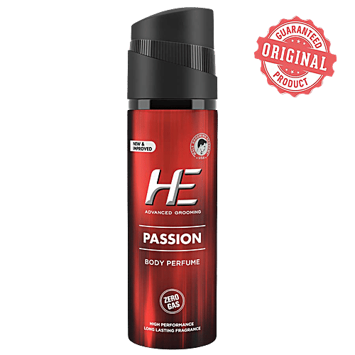 He Body Perfume - Passion, 122 ml  High Performance & Long Lasting