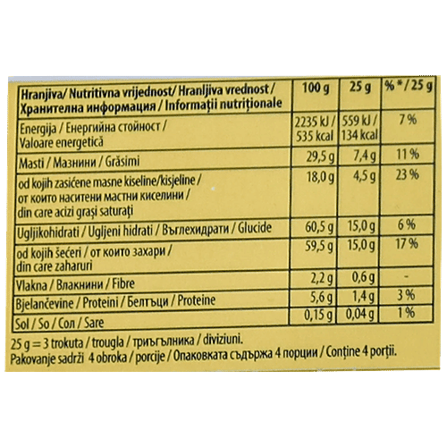 Toblerone Swiss Milk Chocolate - With Honey & Almond Nougat, 100 g  Swiss Milk Chocolate
 Honey & Almond Nougat