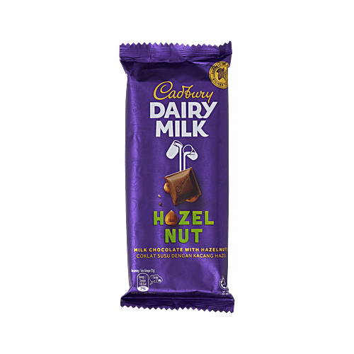 Cadbury Imported Dairy Milk Chocolate - Hazelnut, 130 g  Sustainability Sourced Cocoa
