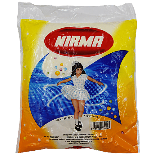 Buy Nirma Washing Powder Yellow 500 Gm Online at the Best Price of Rs