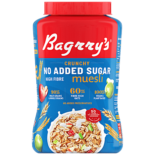 Buy Bagrrys Muesli No Added Sugar 1 Kg Online At Best Price of Rs 628