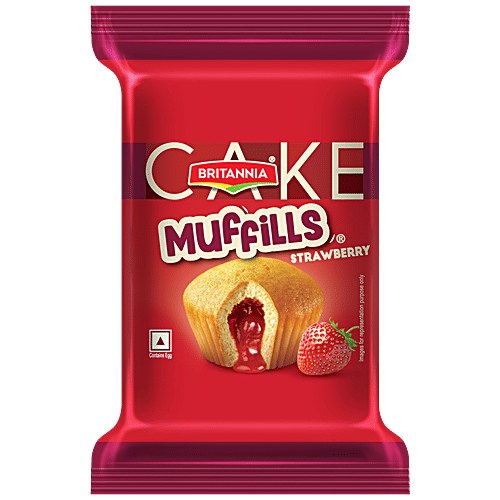 Britannia Muffils - Strawberry, 30 g Pouch 