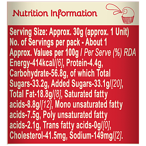Britannia Muffils - Strawberry, 30 g Pouch 