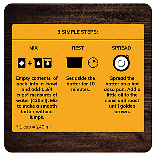 24 Mantra Organic Millet Dosa Mix, 216 g  Rich Source Of Dietary Fibre