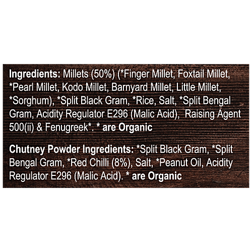 24 Mantra Organic Millet Dosa Mix, 216 g  Rich Source Of Dietary Fibre