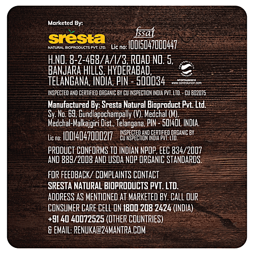 24 Mantra Organic Millet Dosa Mix, 216 g  Rich Source Of Dietary Fibre