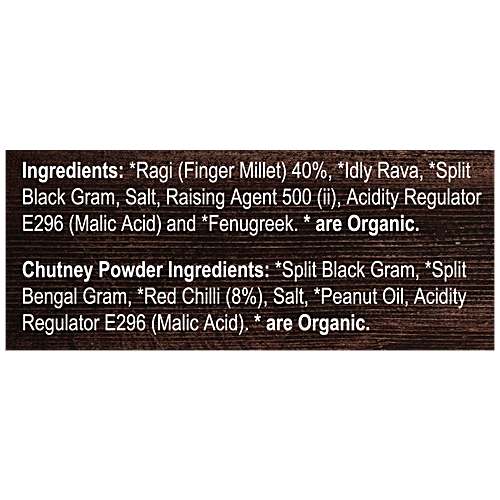 24 Mantra Organic Ragi Idli Mix, 216 g  Source of Protein