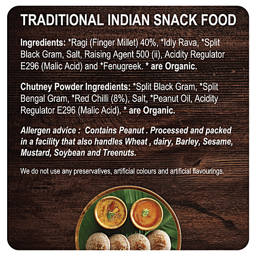 24 Mantra Organic Ragi Idli Mix, 216 g  Source of Protein