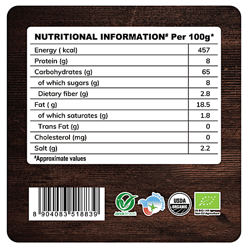 24 Mantra Organic kanda-poha, 200 g Zero Trans Fat, Zero Cholesterol