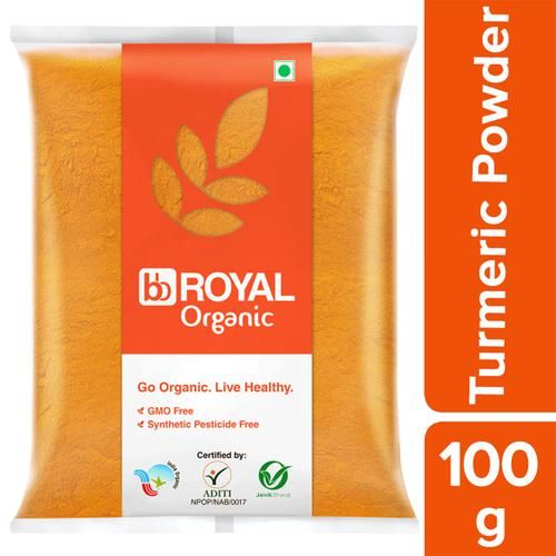 BB Royal Organic - Turmeric Powder/Arisina Pudi, 100 g  