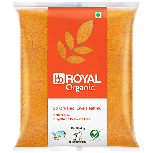 bb Royal Organic - Turmeric Powder/Haldi Guro, 200 g  