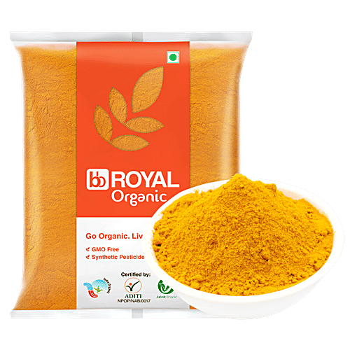 bb Royal Organic - Turmeric Powder/Haldi Guro, 200 g  