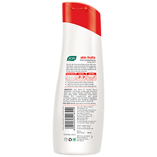 Buy Joy Skin Fruits Moisturising Body Lotion With Jojoba & Almond