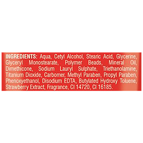 Joy Skin Fruits Oil Regulating Strawberry Scrub - Active Fruit Boosters, Long Lasting Moisture Look, 60 ml Long Lasting Moisture Look