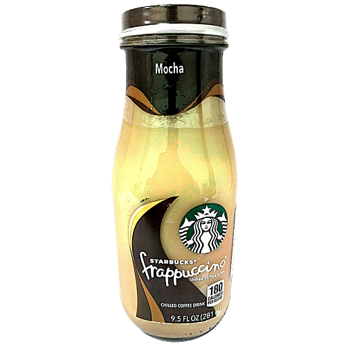 Starbucks Imported Frappuccino Chilled Coffee Drink - Mocha, 281 ml Bottle 