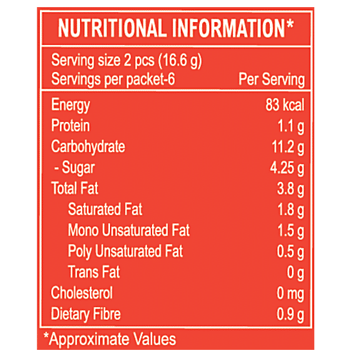 Patanjali Biscuits - Nutty Delite, 66 g  