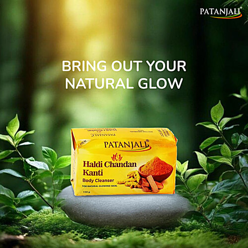 Patanjali Body Cleanser - Haldi Chandan Kanti, 150 g  