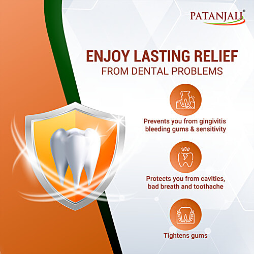 Patanjali Dant Kanti Medicated Oral Gel, 100 g  For Sensitive Teeth